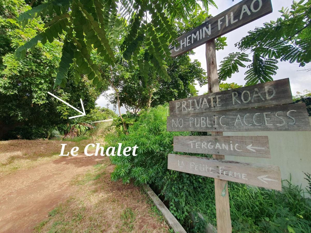 Le Chalet, La Petite Ferme Vieux Grand Port Dış mekan fotoğraf