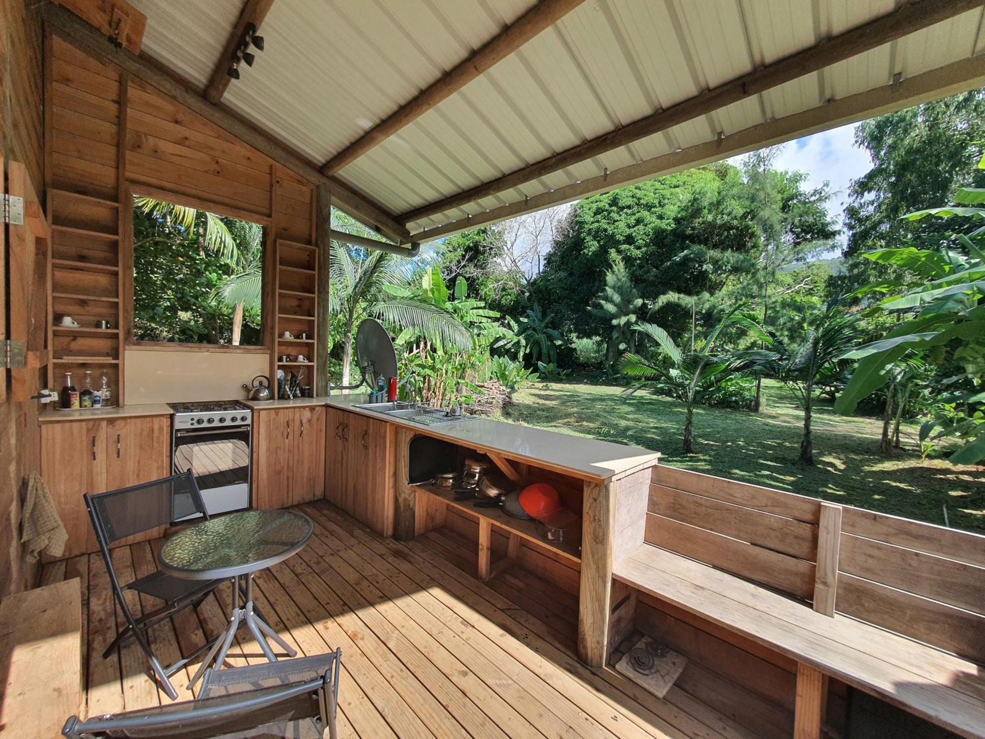 Le Chalet, La Petite Ferme Vieux Grand Port Dış mekan fotoğraf